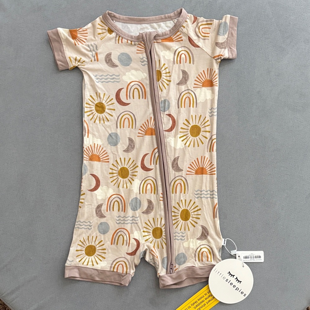 Little Sleepies Desert Sunrise Shortie Romper